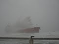 Pasha Bulker aground at Newcastle