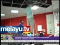 siling runtuh - seorang pegawai perubatan dan 3 jururawat hospital   serdang cedera.