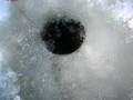 Catching a Big Pike Ice Fishing at Slave Lake!