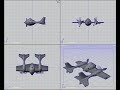 How to make a simple aircraft in Blender_2