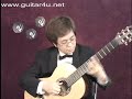 classical guitar Oh seung kook plays Romance