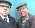 Tam & Winston - Still Game saying hello