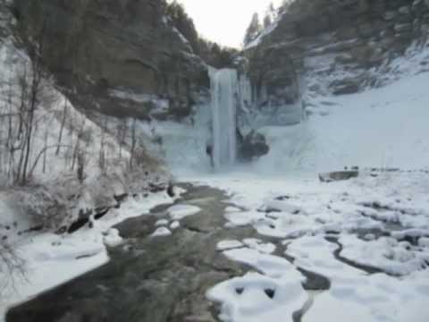 First Snow Taughannock Falls