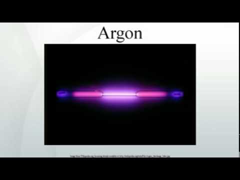 how to isolate argon gas