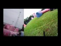 Split Screen XBall Footage w/ Camera getting destroyed!
