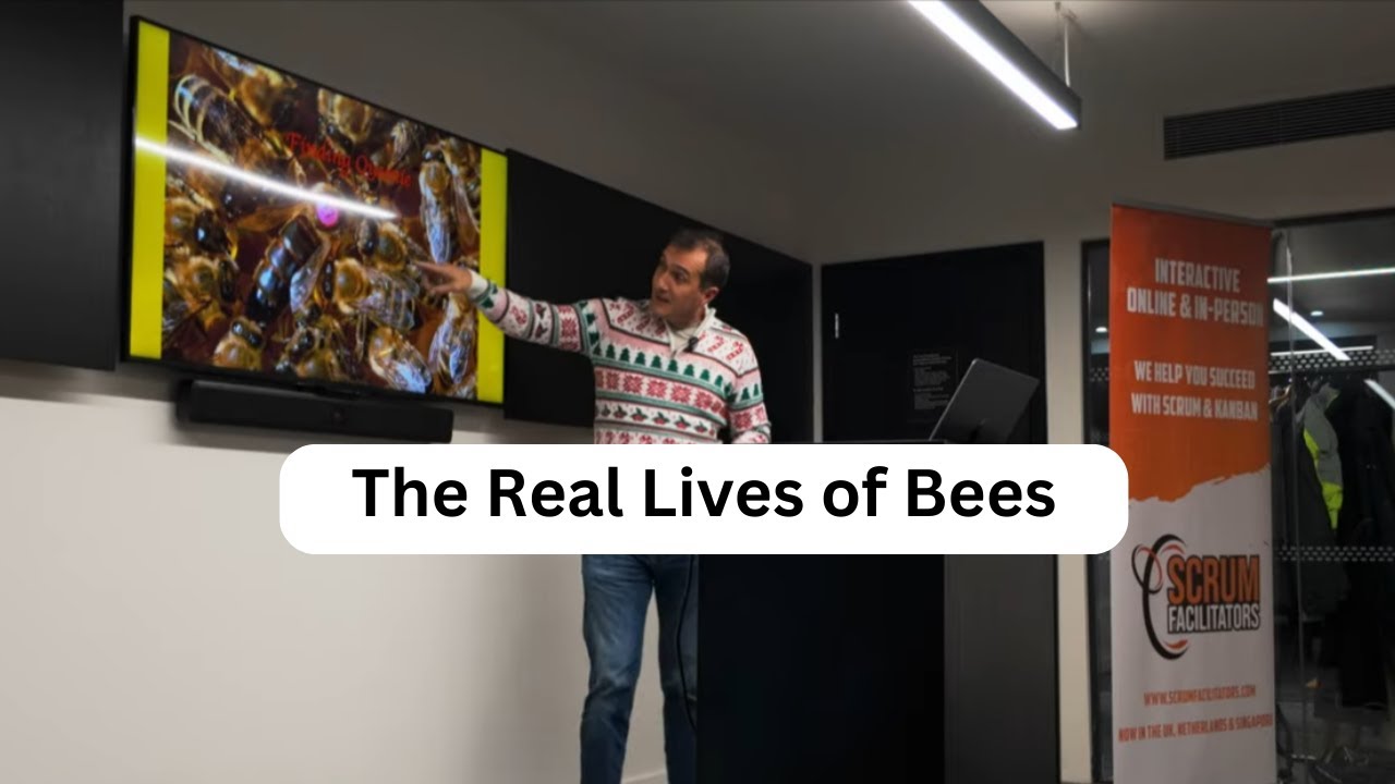 Marian Bastiurea |  From Facebook to Real Hives: The Real Life of Bees | Agile Yorkshire December 2025