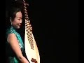 this is a beautiful and delicate piece of music performed by the internationally accaimed pipa soloist liu fang(??) with the fabulous percussionist ziya tabassian. here is what comes from her official website: http://www.philmultic.com/liufang/video/ : 

