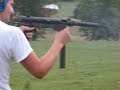 This is me again doing what I love Shooting Machine Guns. I am shooting a MKArms MK760 w/50 round magazine This is a copy of the S&W 76 and Carl Gustav Swedish K