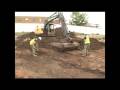 Dig Hungate: Machine clearing Block H2, May 2008 (1/13)