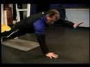 Core Exercises : Single Arm 3 Point Stability Position for Core Training