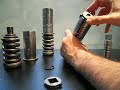 B station punch assembly SMART STYLE 100% compatible with Wilson punch and stripper , one punch holder and guide for two different models.SMART style the faster way to to adjust punch and assembly stripper without tols in the market!