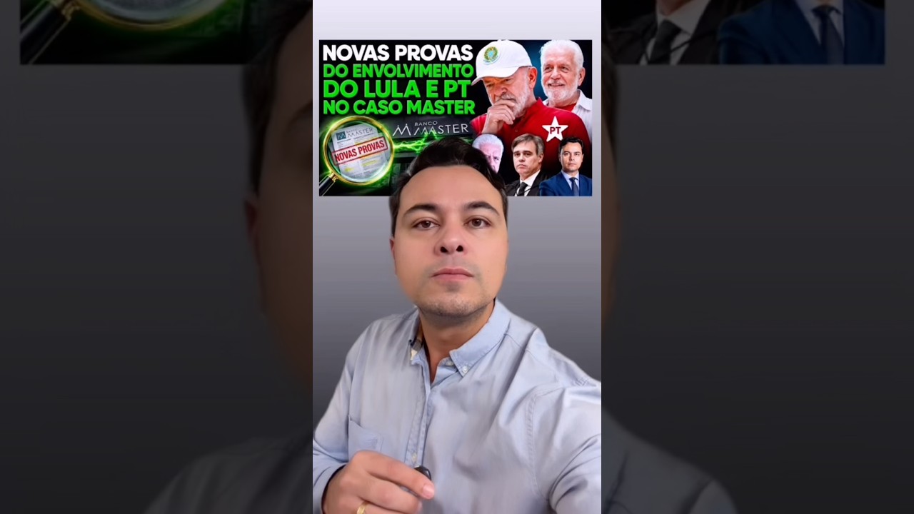 🚨Novas provas ligam Lula ao caso Master‼️