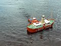 Springer tug pushes lightship Loch Insh