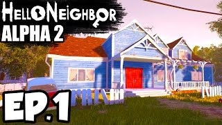 Hello Neighbor In Roblox Alpha 2 House Minecraftvideos Tv