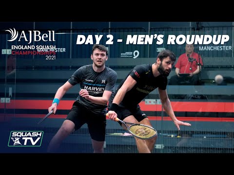 AJ Bell England Squash Championships - Men's Day 2 Roundup