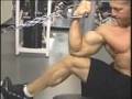Bodybuilder Jack Colten biceps and calves