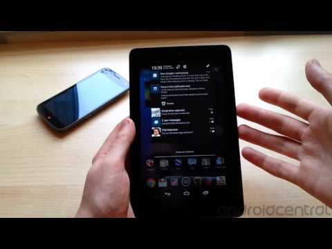 notifications - Android's notification area has been overhauled in the latest version, 4.1 Jelly Bean.