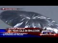 6 Year Old In Balloon