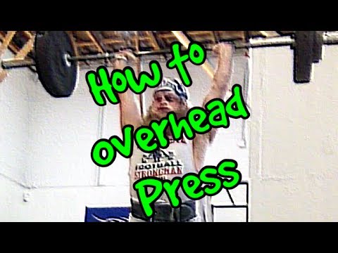 how to properly military press