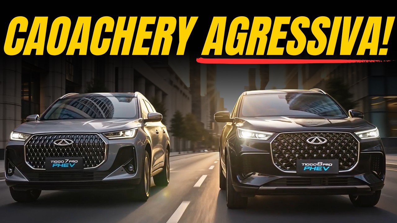 TACADA DE MESTRE DA CAOACHERY! Entenda. NOVOS TIGGO7 e 8 PHEV 2027!