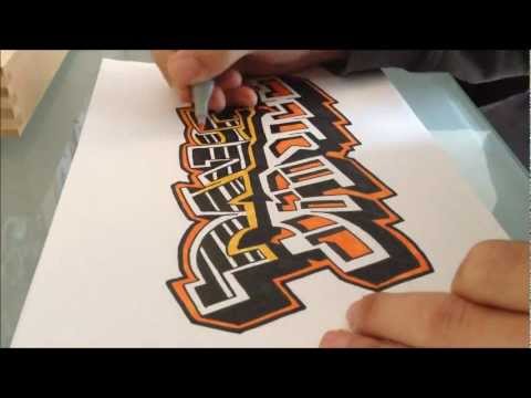 how to draw graffiti s