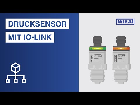 WIKA Drucksensor mit IO-Link, PNP- oder NPN-Schaltausgang | Typ A-1200