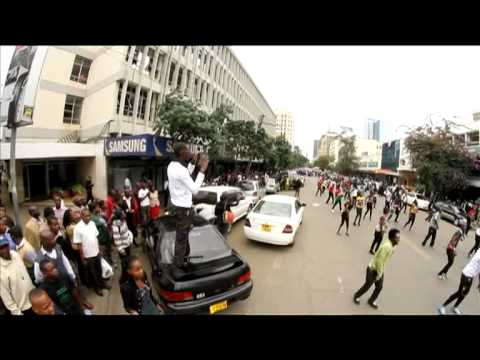 kenyan - Kenyans rocked the streets with over 400 dancers to show their support for Team Kenya at the London 2012 Olympics which will be shown LIVE on DStv's SuperSpo...