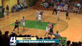 TVHS Boys Basketball vs N. Manchester