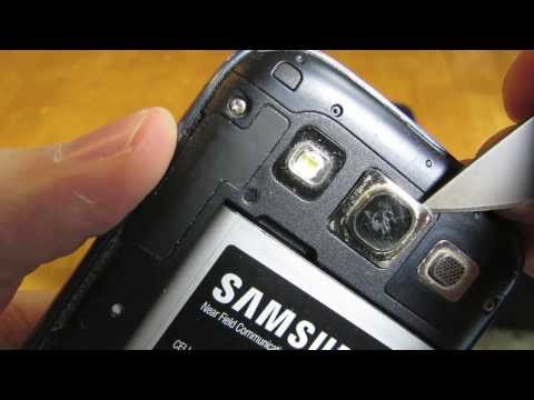 how to replace camera lens on galaxy s