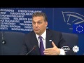 Hungary's Orban gets frosty reception in Strasbourg