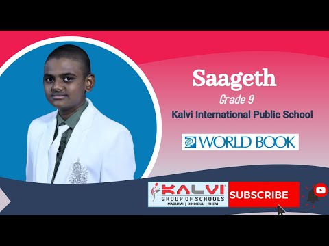 Kalvi Schools - Saageth - Grade 9  | Alien Cavus - World Book