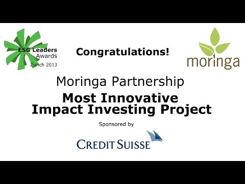Nominees for Most Innovative Impact Investing Project - ESG Leaders Awards 2013