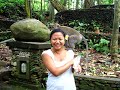 Monkey sanctuary in Bali, Indonesia