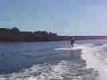 Wakeboarding at Sebago Lake, Maine