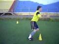 Coach Djair Garcia in Training with Player Thomas