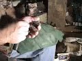 Flintknapping Tallahatta quartzite 2/2