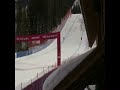 Didier Cuche's downhill finish at the 2009 Audi Birds of Prey