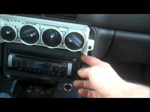 Radio Trim Remove Dodge Neon 1997 Install Replace Replacement how to