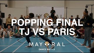 TJ vs Paris – Mayoral Dance Battle 2019 Popping Final