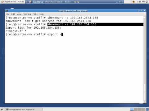how to mount nfs on linux