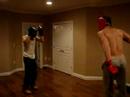 Meadows and Hardesty Boxing battle