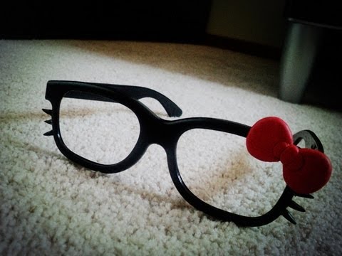 nerd glasses - Hey y'all hello kitty fans! Wanna make these glasses