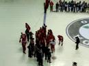 Russian and Canadian teams after the final match (2008)