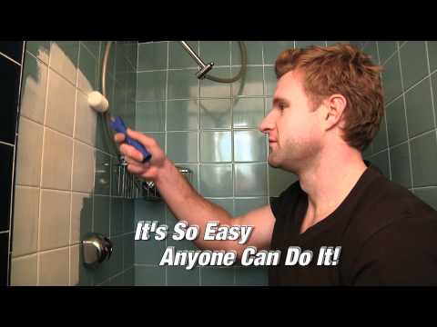 how to paint tile in a bathroom