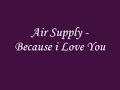 Stevie B - Because I Love You (Lyrics At Description)