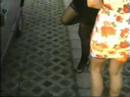 Candid film of 2 housewives in nylons and heels