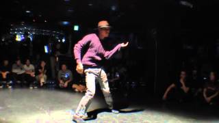 たかや vs ユート – Groove!! vol.2 POP DANCE BATTLE 学生 SIDE BEST8