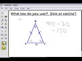 comparing the sine law and cosine law.rm comparing the sine law and cosine law.rm