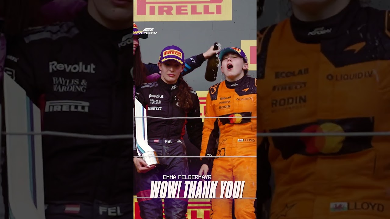 F1 ACADEMY is back on track this weekend 🍿