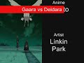 Gaara vs Deidara